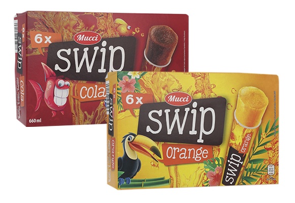Ghiaccioli Swip Cola/Arancia