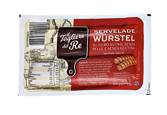 Würstel Servelade