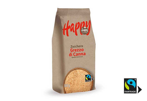 HAPPY HARVEST Zucchero di canna Fairtrade