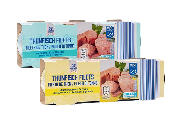 Tonno al naturale/in olio di semi di girasole