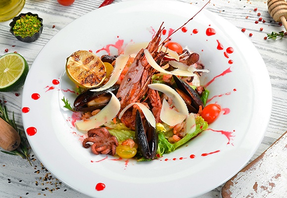 Aperitivo a base di pesce