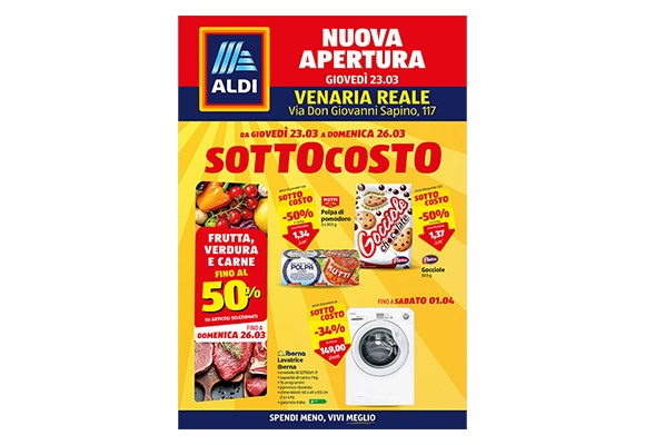 Aldi Venaria Reale Orari E Volantino Aldi