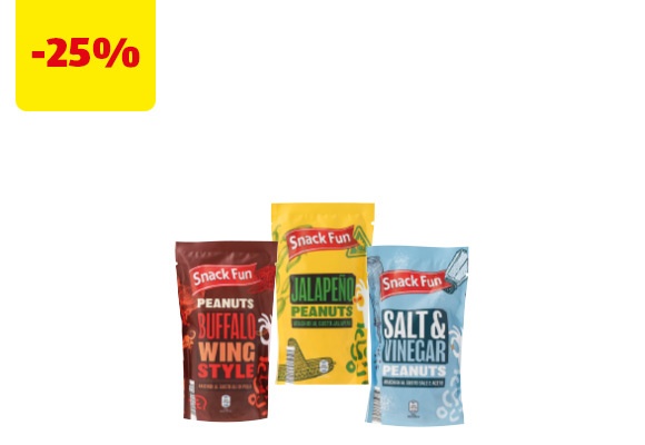 SNACK FUN Arachidi tostate