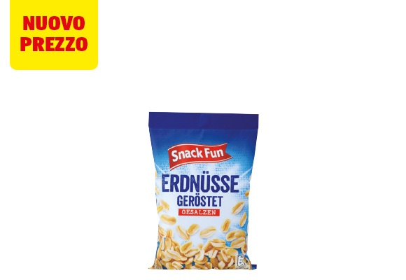 SNACK FUN Arachidi tostate e salate