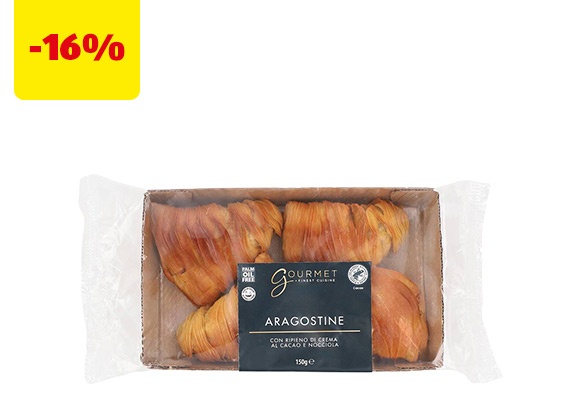 GOURMET Aragostine con crema alla nocciola