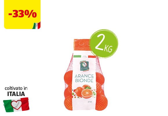 I COLORI DEL SAPORE Arance bionde 2 kg