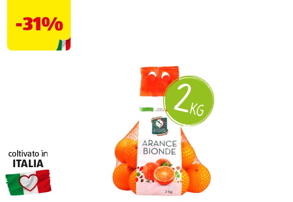 I COLORI DEL SAPORE Arance bionde 2 kg