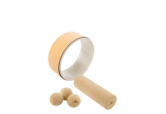 CRANE Articoli assortiti in sughero per yoga