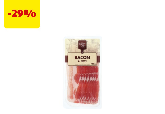 IL TAGLIERE DEL RE Bacon a fette