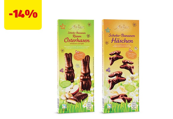 MONARC Banane ricoperte di cioccolato