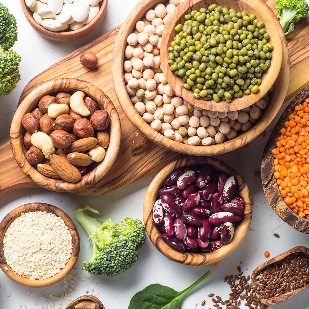 Alimenti con proteine vegetali