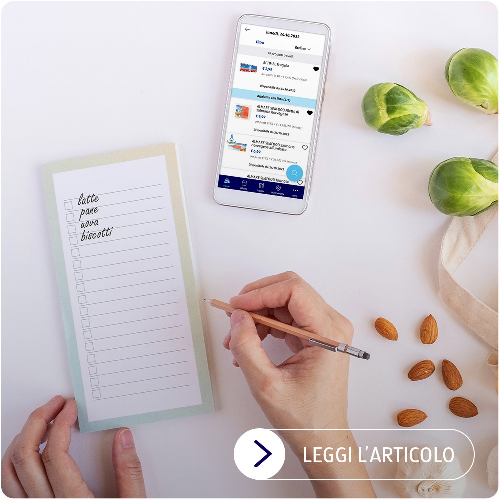 La lista della spesa perfetta