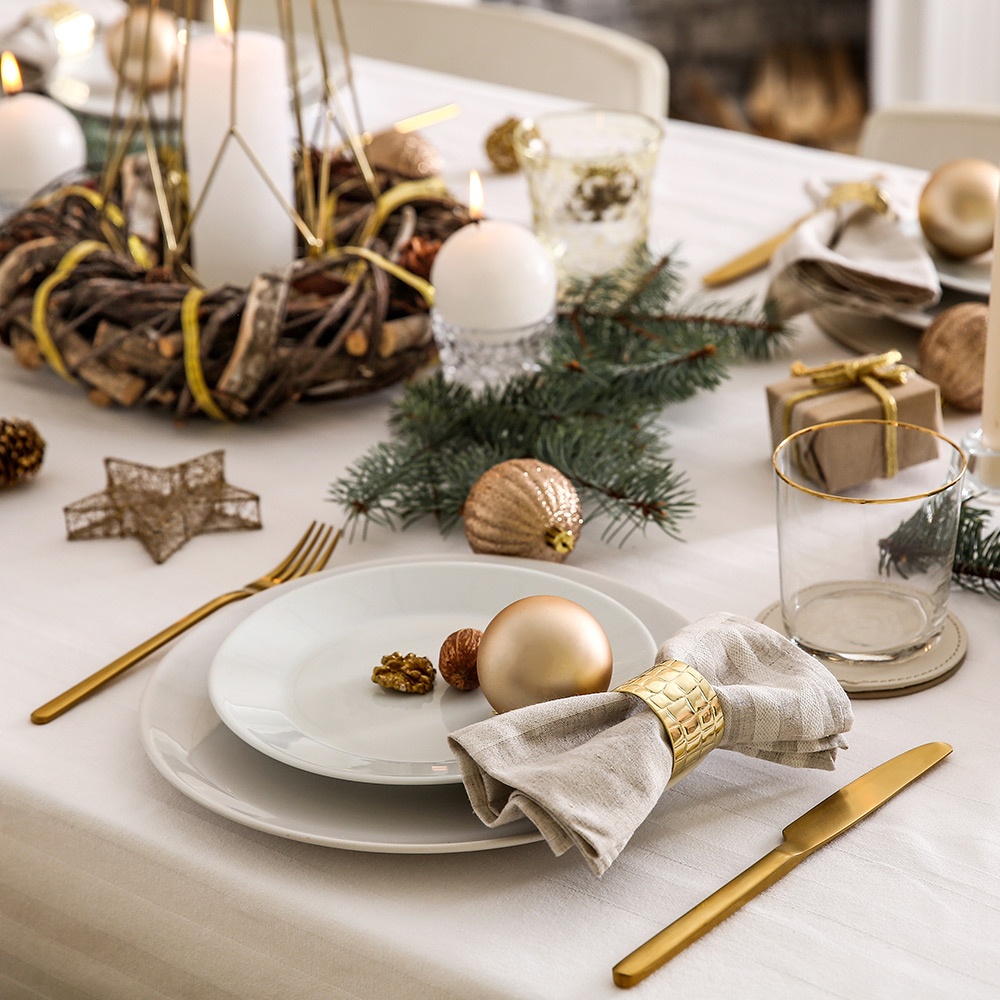 Stili della tavola Natalizia