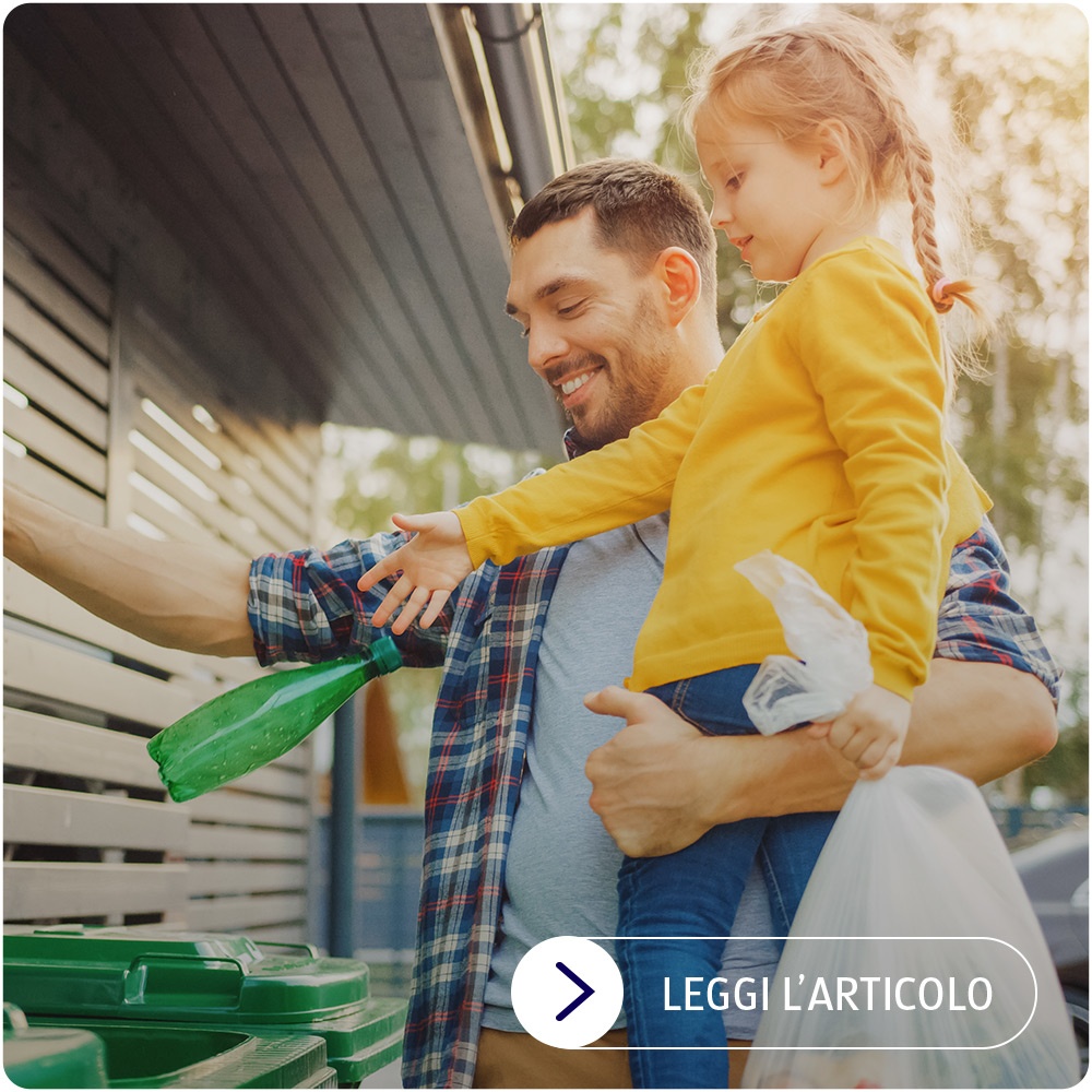 Riciclo creativo in casa