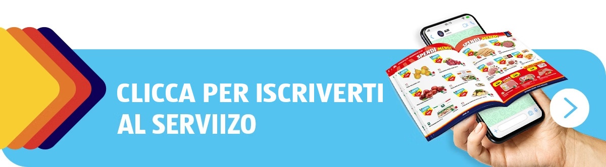 Ricevi il volantino ALDI su WhatsAPP