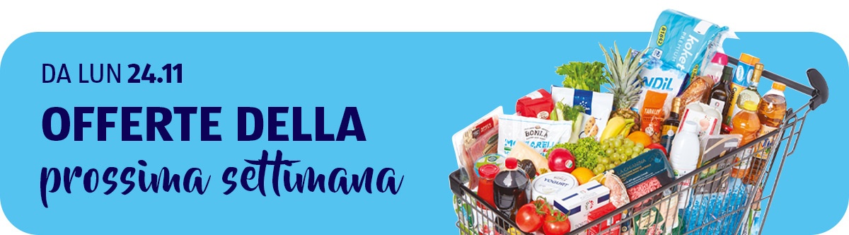 Offerte della prossima settimana