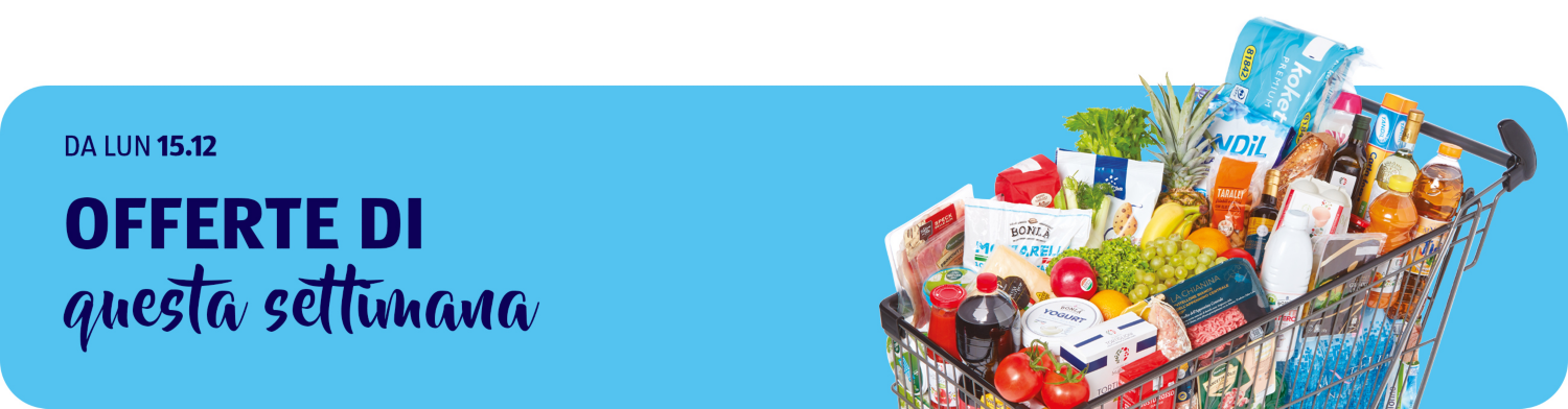 Offerte di questa settimana