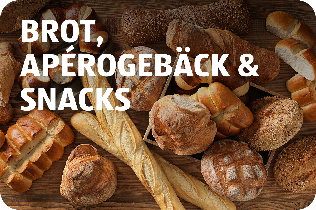 Brot, Apérogebäck & Snacks,