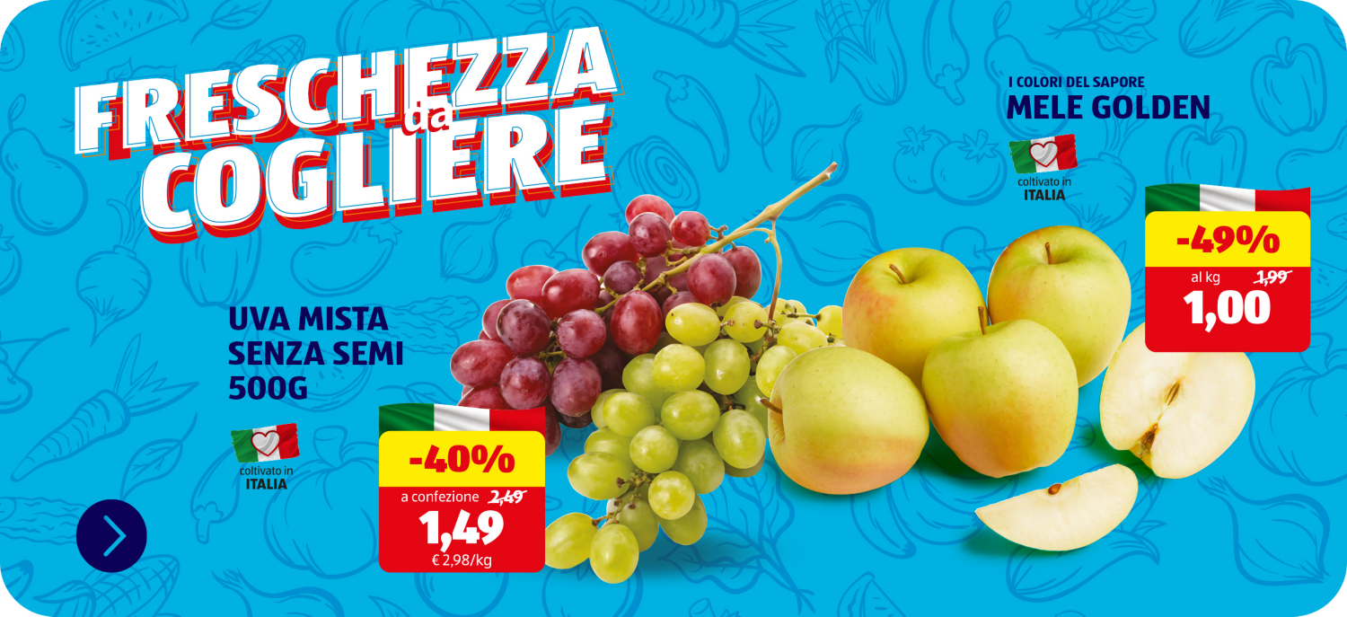 Freschezza da cogliere