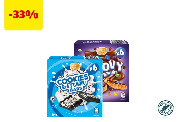 FINEST BAKERY Barretta di biscotto