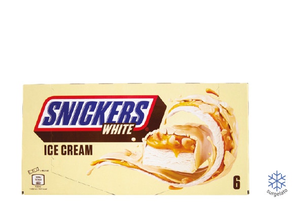 SNICKERS Barrette gelato Snickers white
