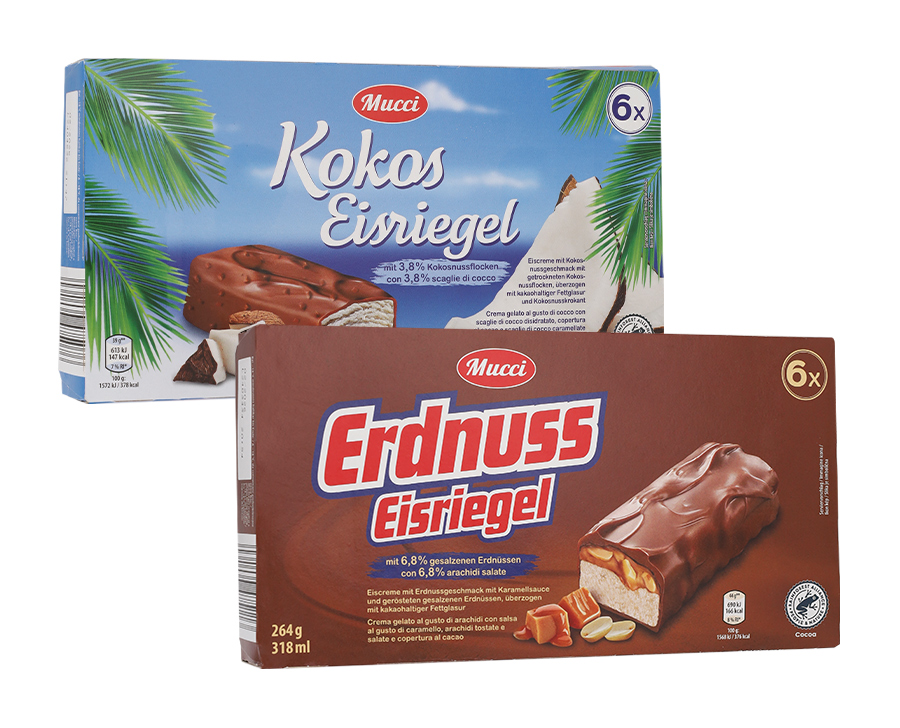 Barrette gelato Mucci