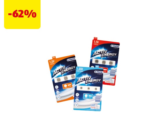 ACTIV ENERGY Batterie a bottone