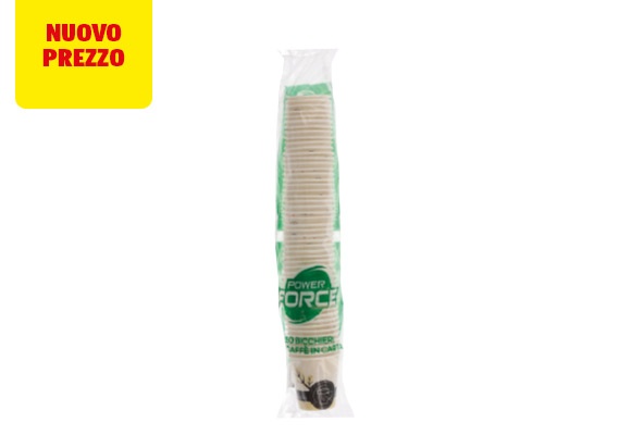 POWER FORCE Bicchierini per caffè