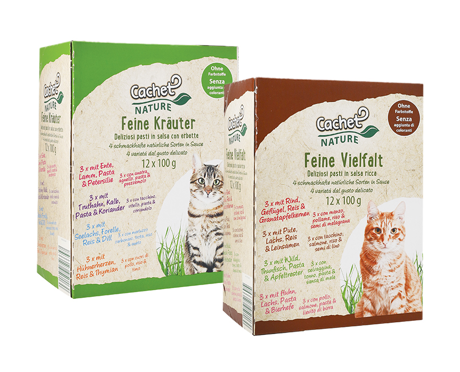 Bocconcini per gatti in busta 12 x 100 g