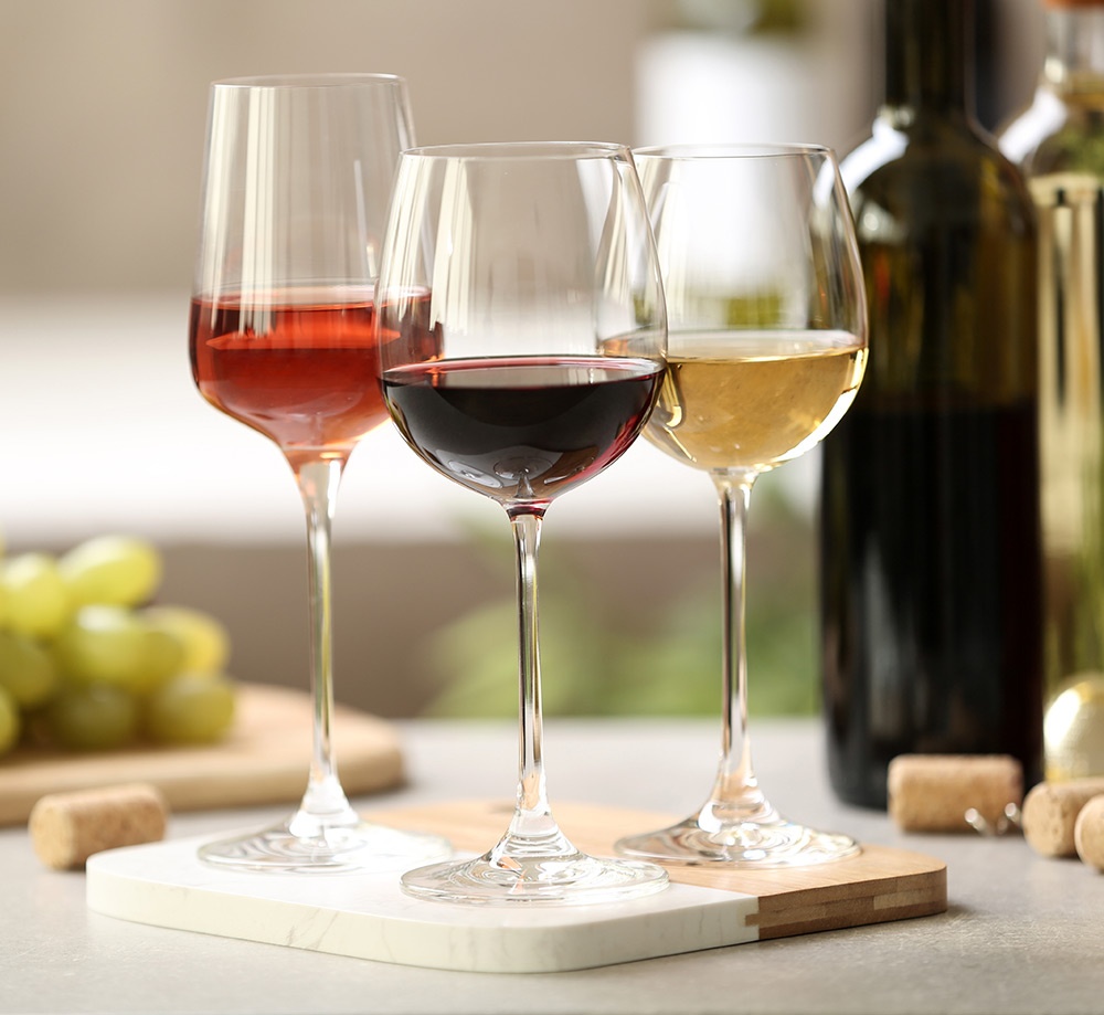 Requisiti bicchieri da vino