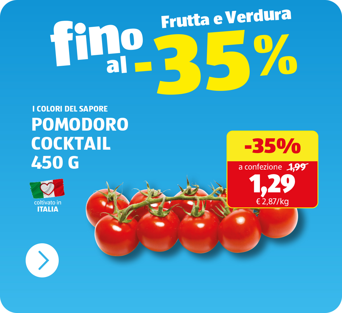 Frutta e Verdura fino al -35%