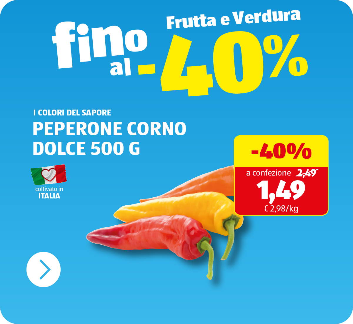 Frutta e Verdura fino al -40%