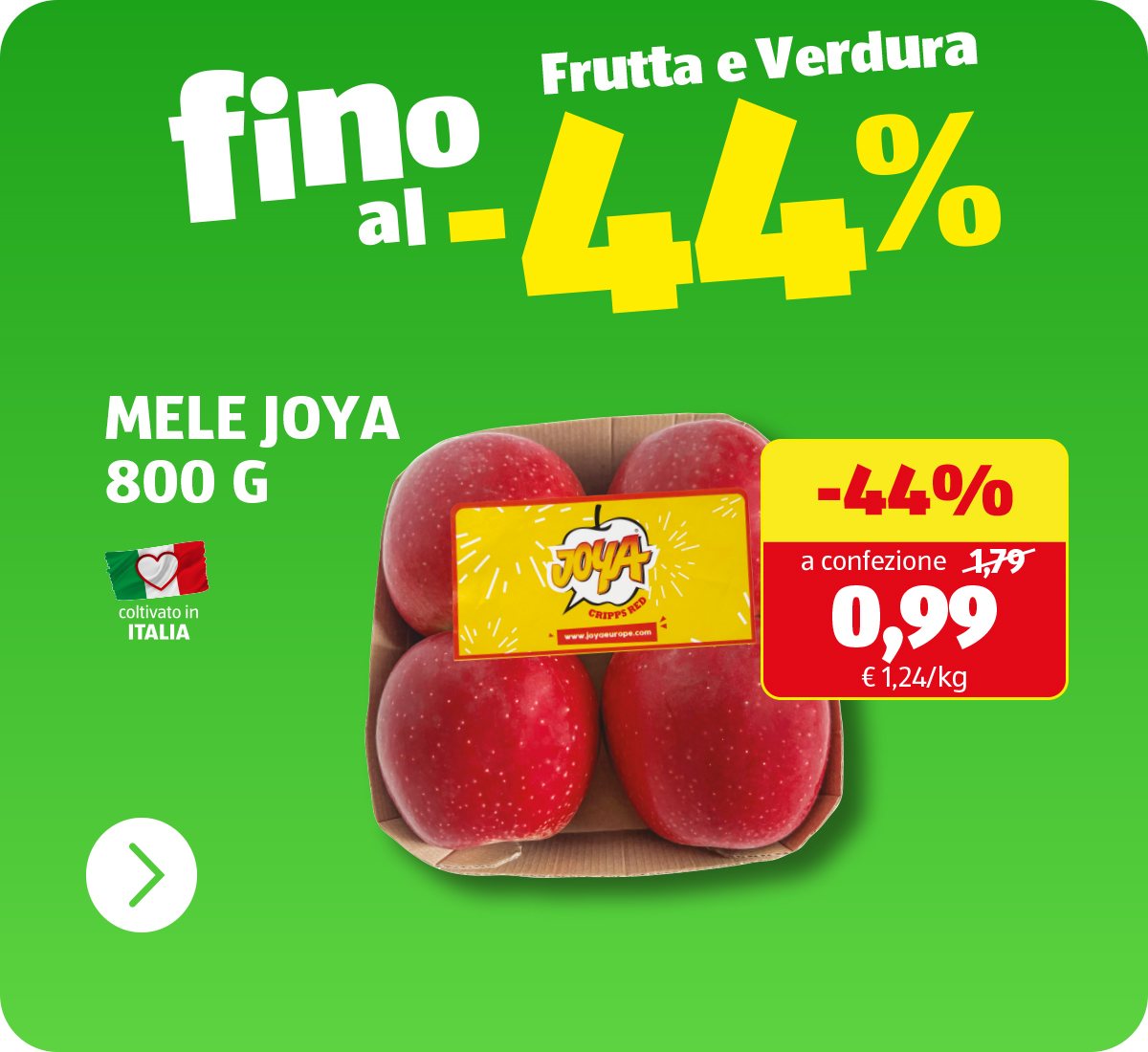 Frutta e Verdura fino al -44%