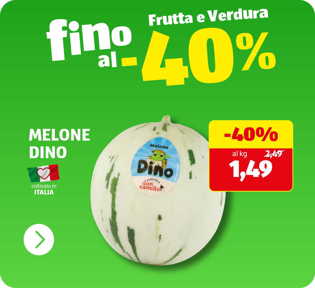 Frutta e Verdura fino al -40%