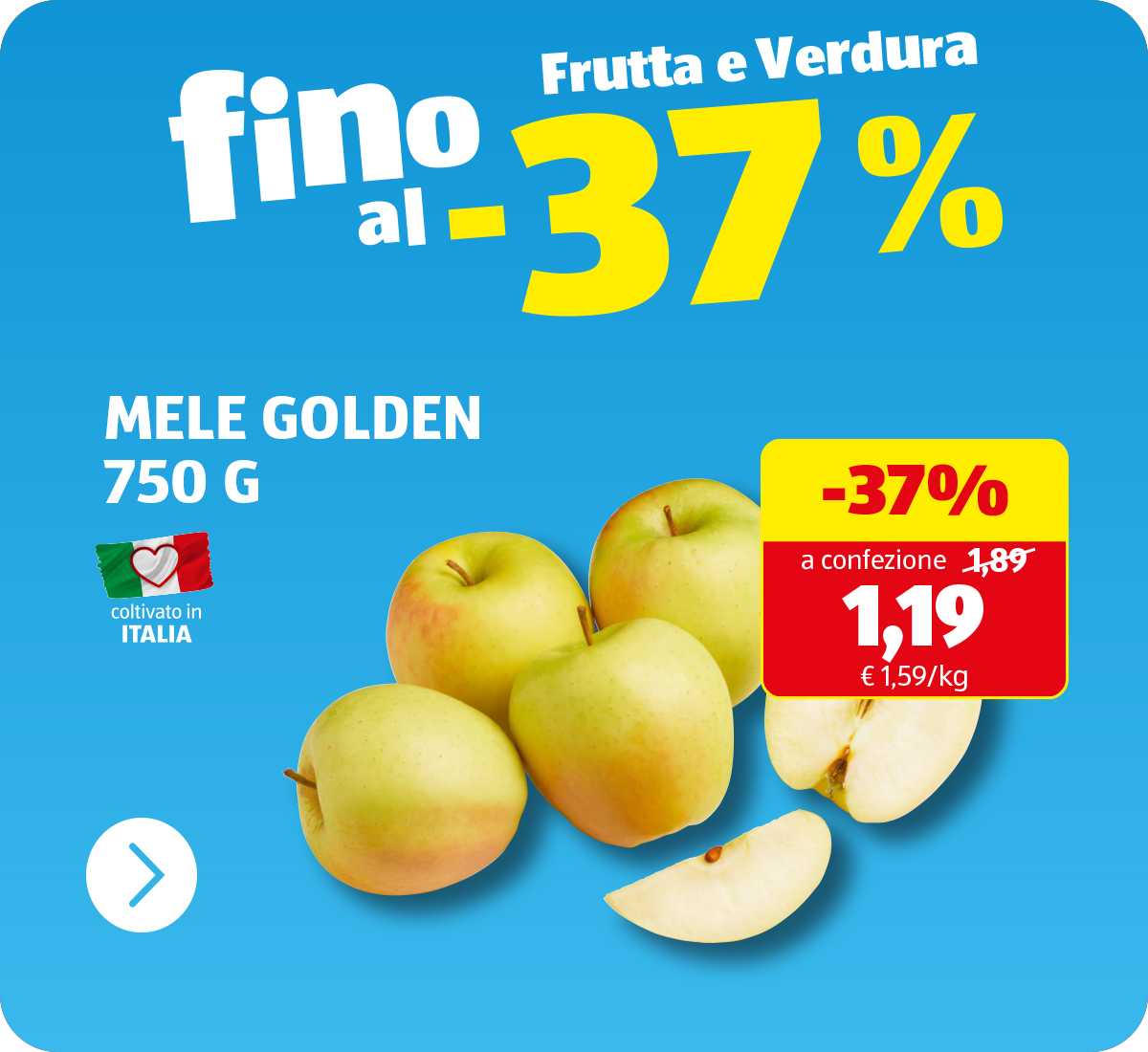 Frutta e Verdura fino al -37%