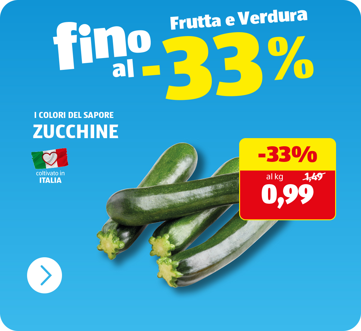 Frutta e Verdura fino al -33%