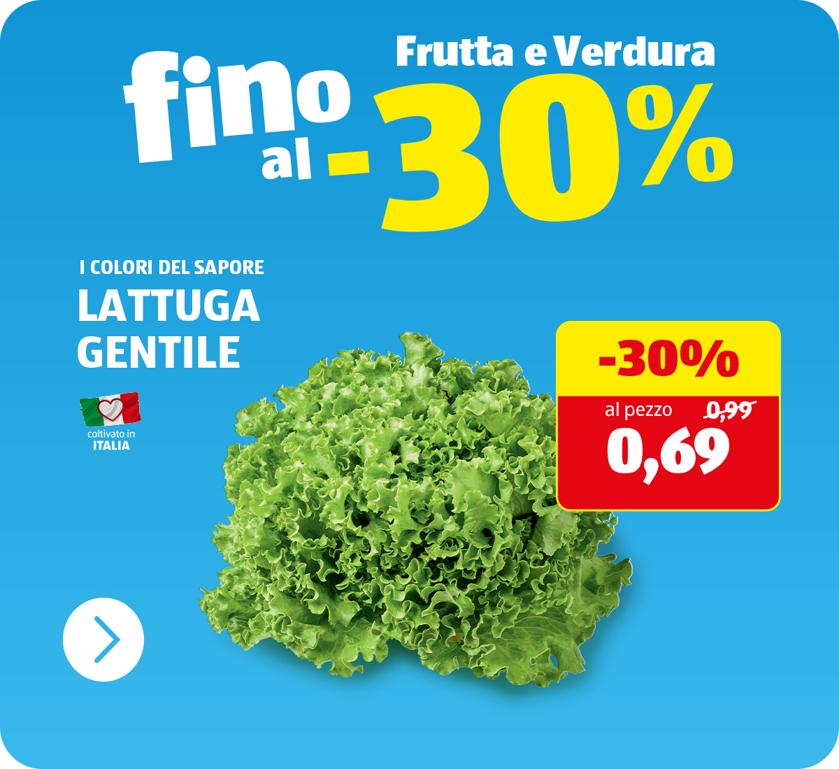 Frutta e Verdura fino al -30%