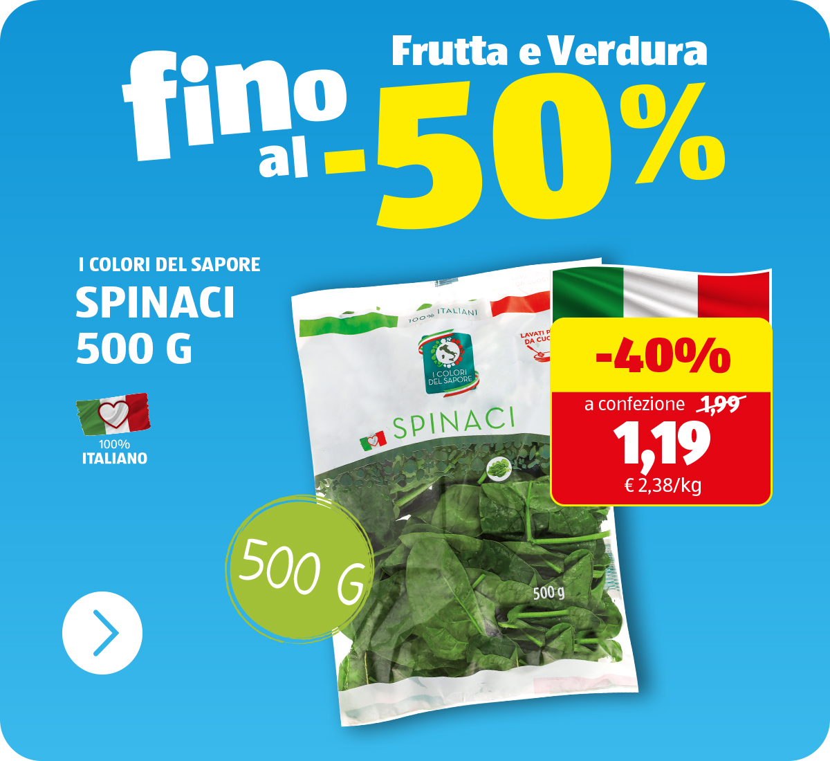 Frutta e Verdura fino al -50%