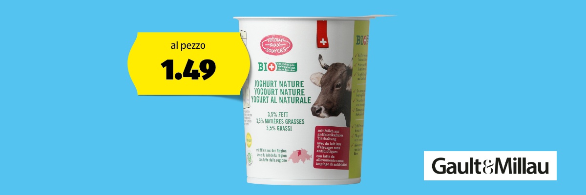 RETOUR AUX SOURCES BIO Yogurt naturale