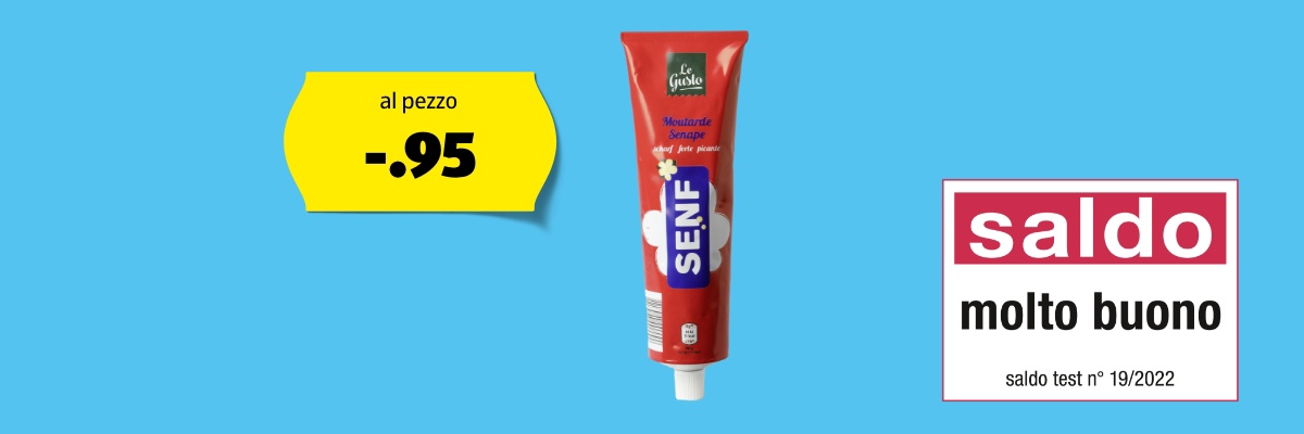 LE GUSTO Senape, piccante