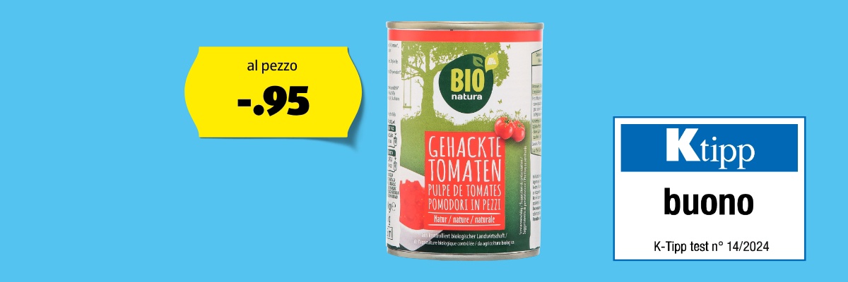 BIO NATURA Pomodori tritati