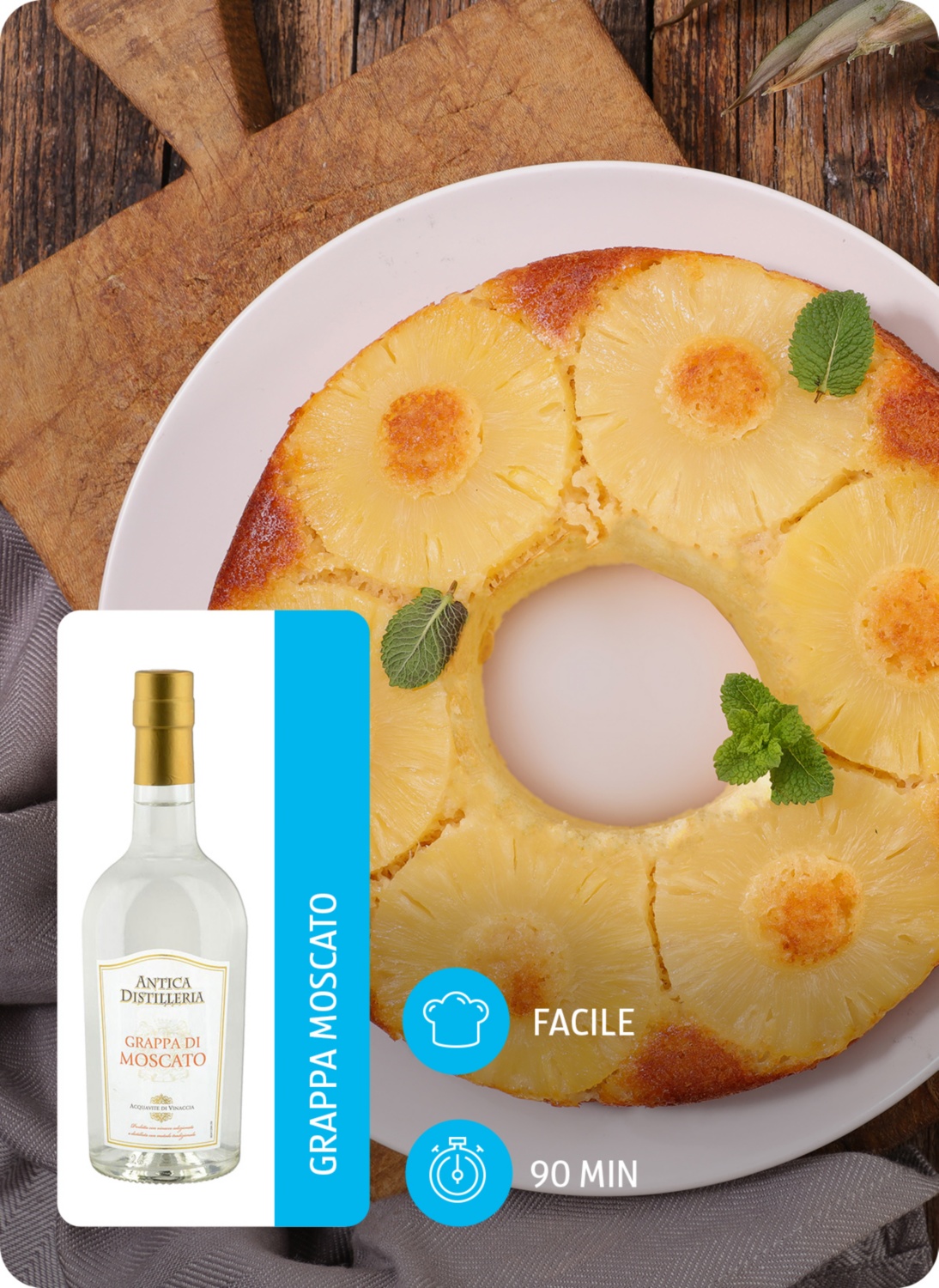 Ciambella all'ananas