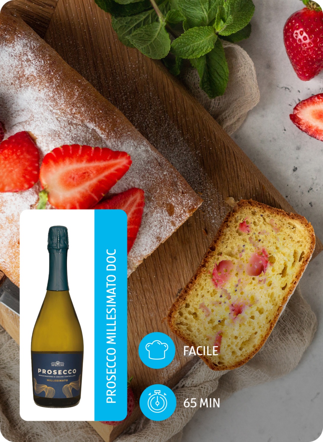 Plumcake alle fragole 