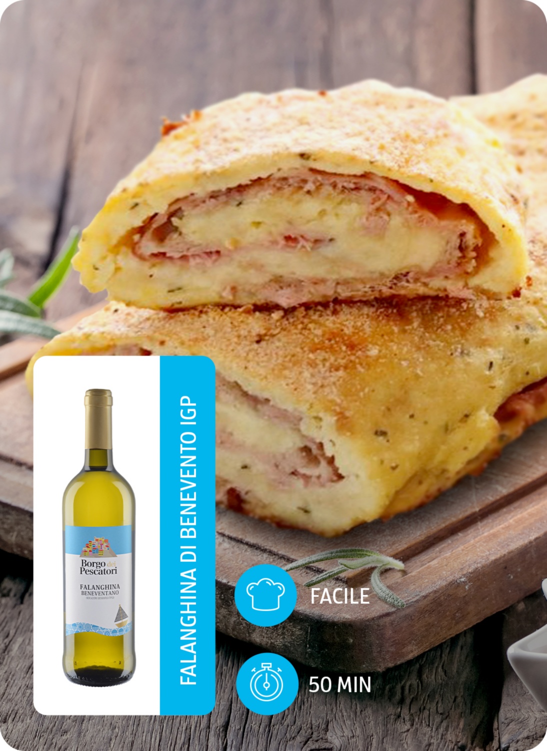 Polpettone di patate e parmigiano 