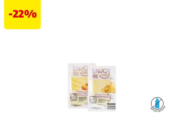ENJOY FREE! Provola/Scamorza senza lattosio a fette