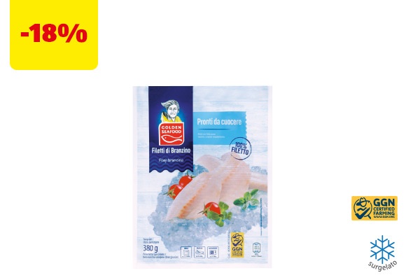 GOLDEN SEAFOOD Filetti di branzino