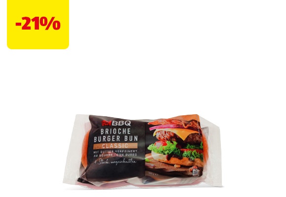 BBQ Pane brioche per hamburger