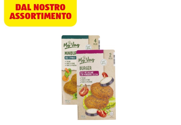MYVAY Mini burger vegani