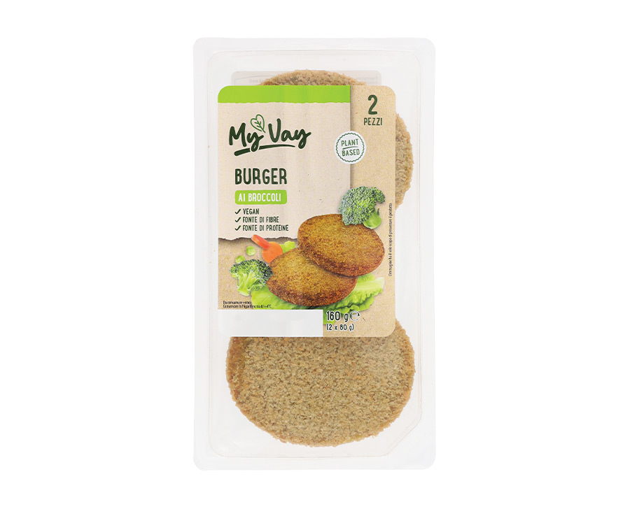Burger vegani ai broccoli Just Veg!