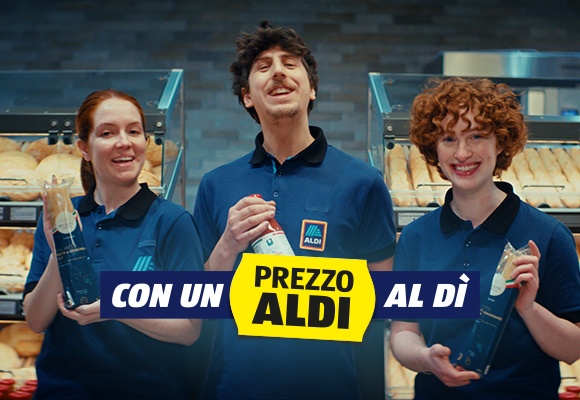 Con un PREZZO ALDI al Dì